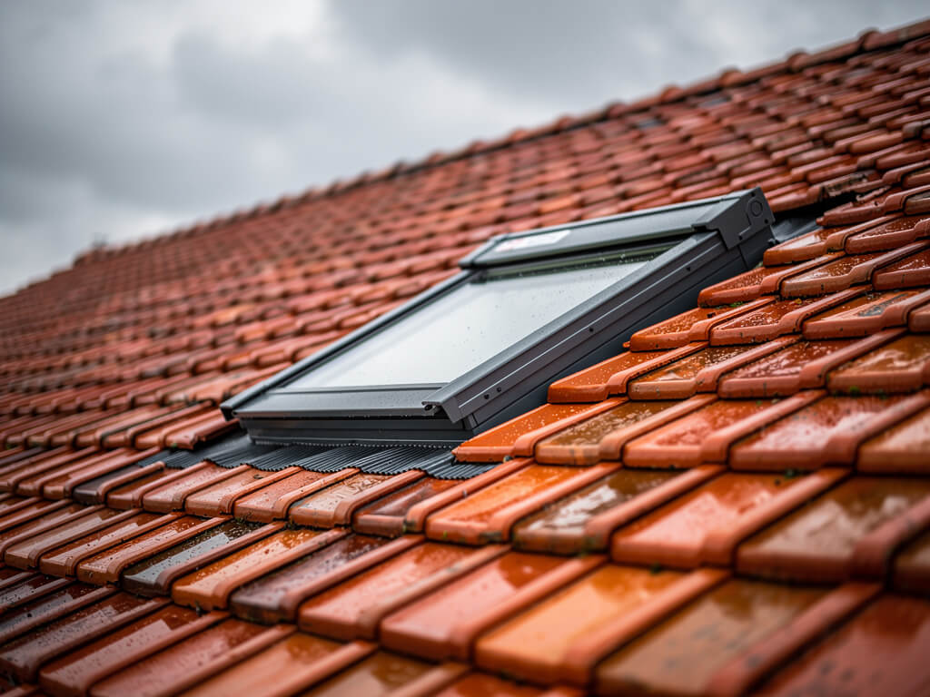 Pose de Velux, fenêtre de toit et étanchéité